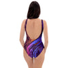 Psychedelic Abstract One Piece Swimsuite-grizzshop