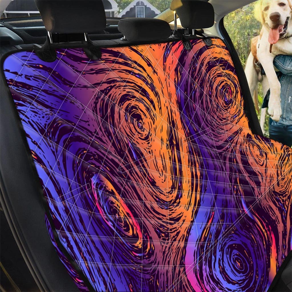 Psychedelic Abstract Pet Car Seat Cover-grizzshop