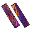 Psychedelic Abstract Seat Belt Cover-grizzshop