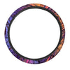 Psychedelic Abstract Steering Wheel Cover-grizzshop