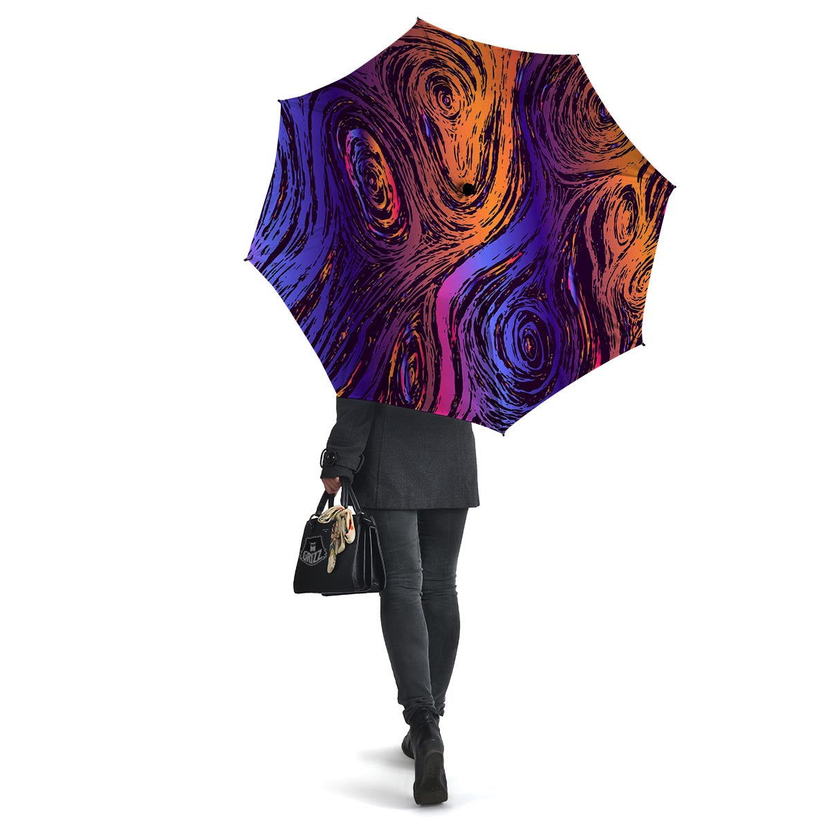 Psychedelic Abstract Umbrella-grizzshop