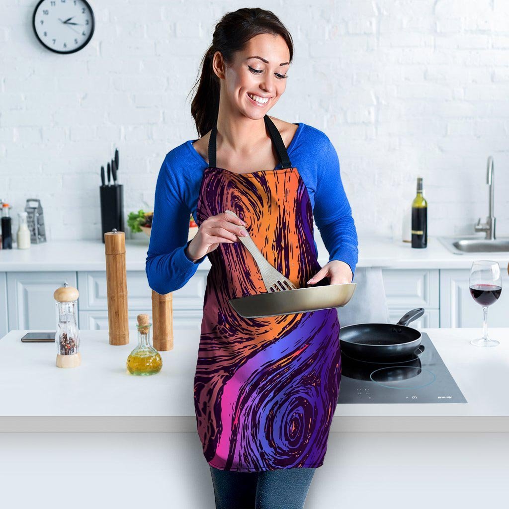 Psychedelic Abstract Women's Apron-grizzshop