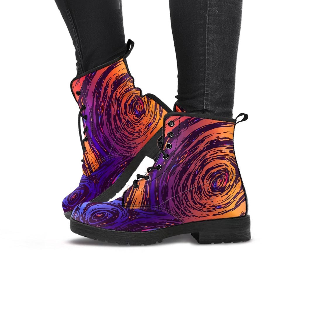 Psychedelic Abstract Women's Boots-grizzshop