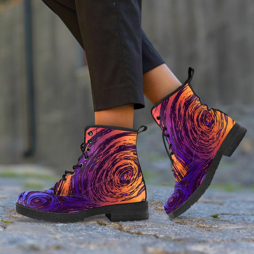 Psychedelic Abstract Women's Boots-grizzshop