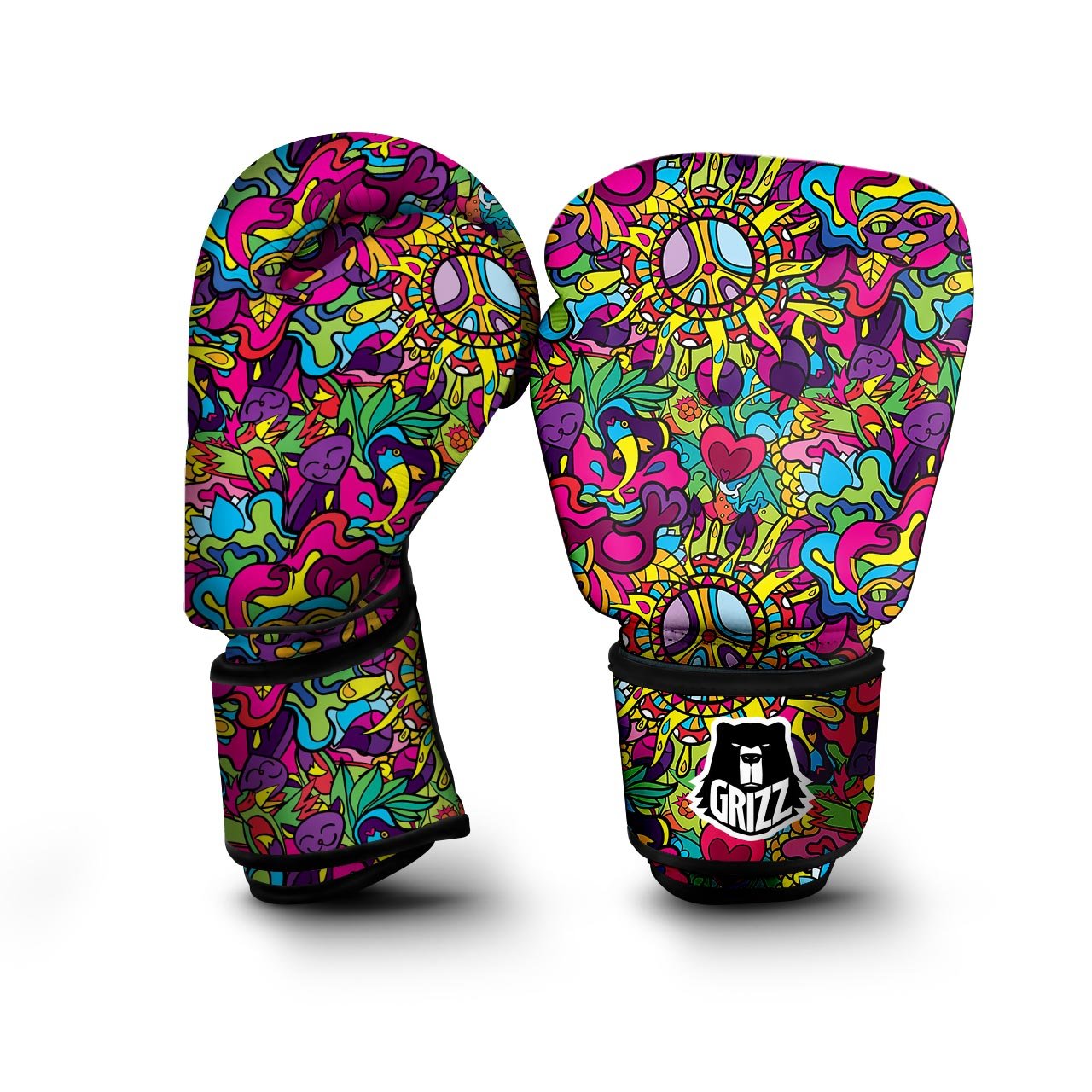 Psychedelic Boxing Gloves-grizzshop