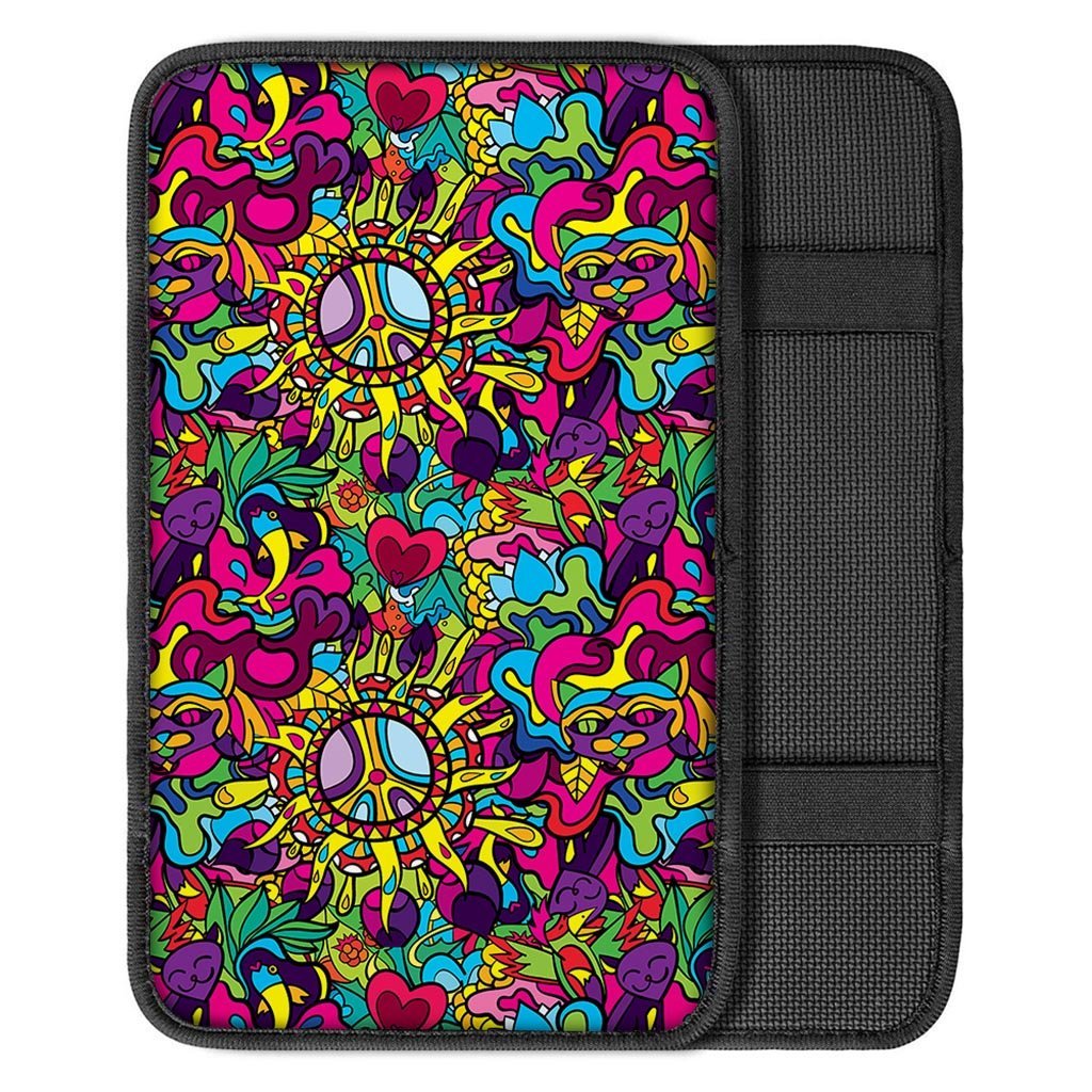 Psychedelic Car Console Cover-grizzshop