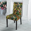 Psychedelic Christmas Pattern Print Chair Cover-grizzshop