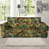 Psychedelic Christmas Pattern Print Sofa Covers-grizzshop