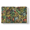 Psychedelic Christmas Pattern Print Throw Blanket-grizzshop