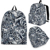 Psychedelic Compass Pattern Print Backpack-grizzshop