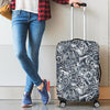 Psychedelic Compass Pattern Print Luggage Cover Protector-grizzshop