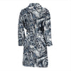 Psychedelic Compass Pattern Print Men Long Robe-grizzshop