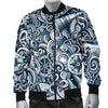 Psychedelic Compass Pattern Print Men's Bomber Jacket-grizzshop