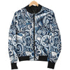 Psychedelic Compass Pattern Print Men's Bomber Jacket-grizzshop