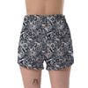 Psychedelic Compass Pattern Print Women's Shorts-grizzshop