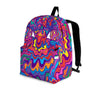 Psychedelic Face Backpack-grizzshop