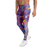 Psychedelic Face Men's Leggings-grizzshop