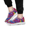 Psychedelic Face Men's Sneakers-grizzshop