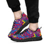 Psychedelic Face Men's Sneakers-grizzshop