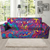 Psychedelic Face Sofa Cover-grizzshop