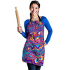 Psychedelic Face Women's Apron-grizzshop