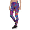 Psychedelic Face Women's Leggings-grizzshop