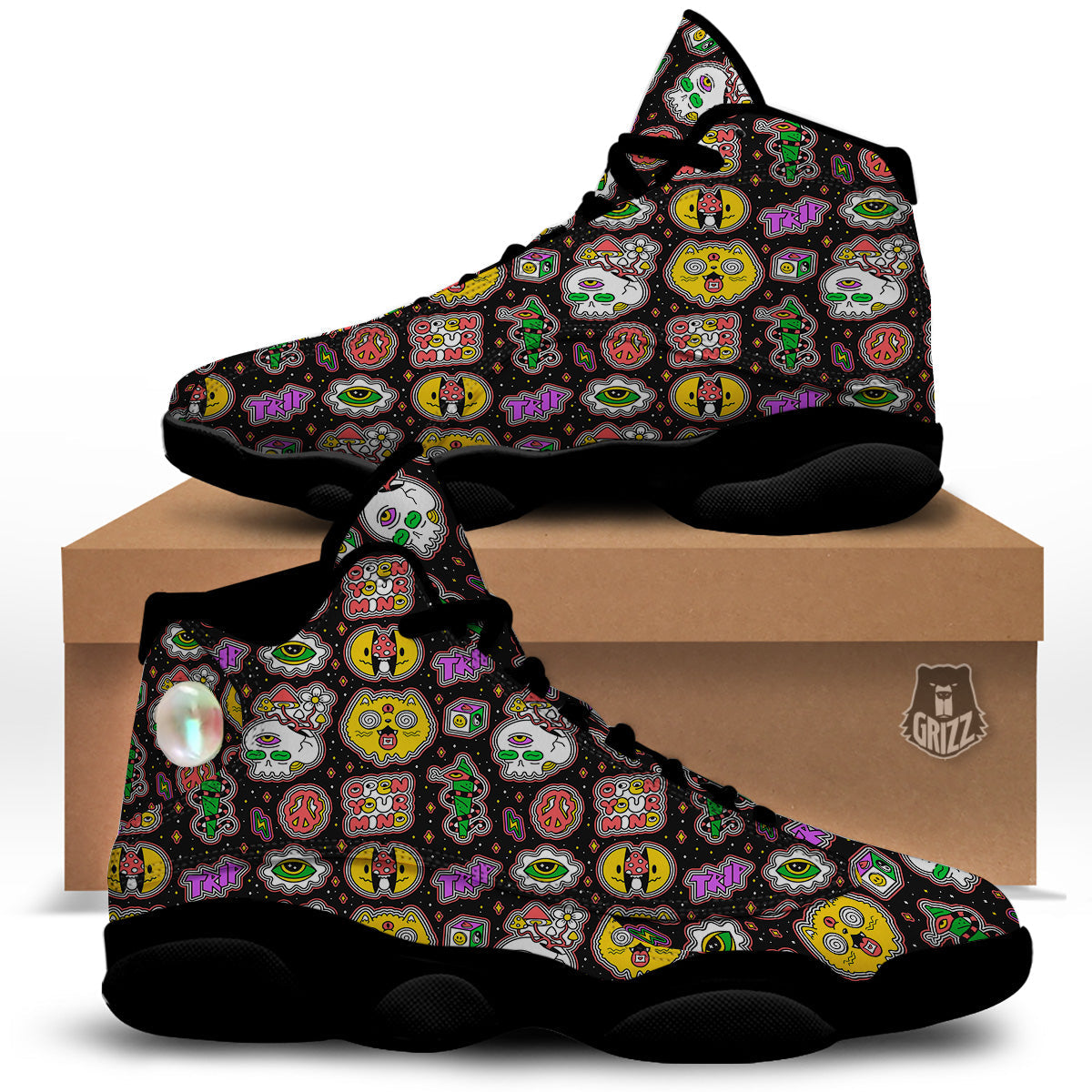 Funny top basketball shoes