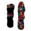 Psychedelic Geometric Print Muay Thai Shin Guard-grizzshop