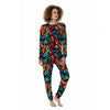 Psychedelic Geometric Print Women's Pajamas-grizzshop