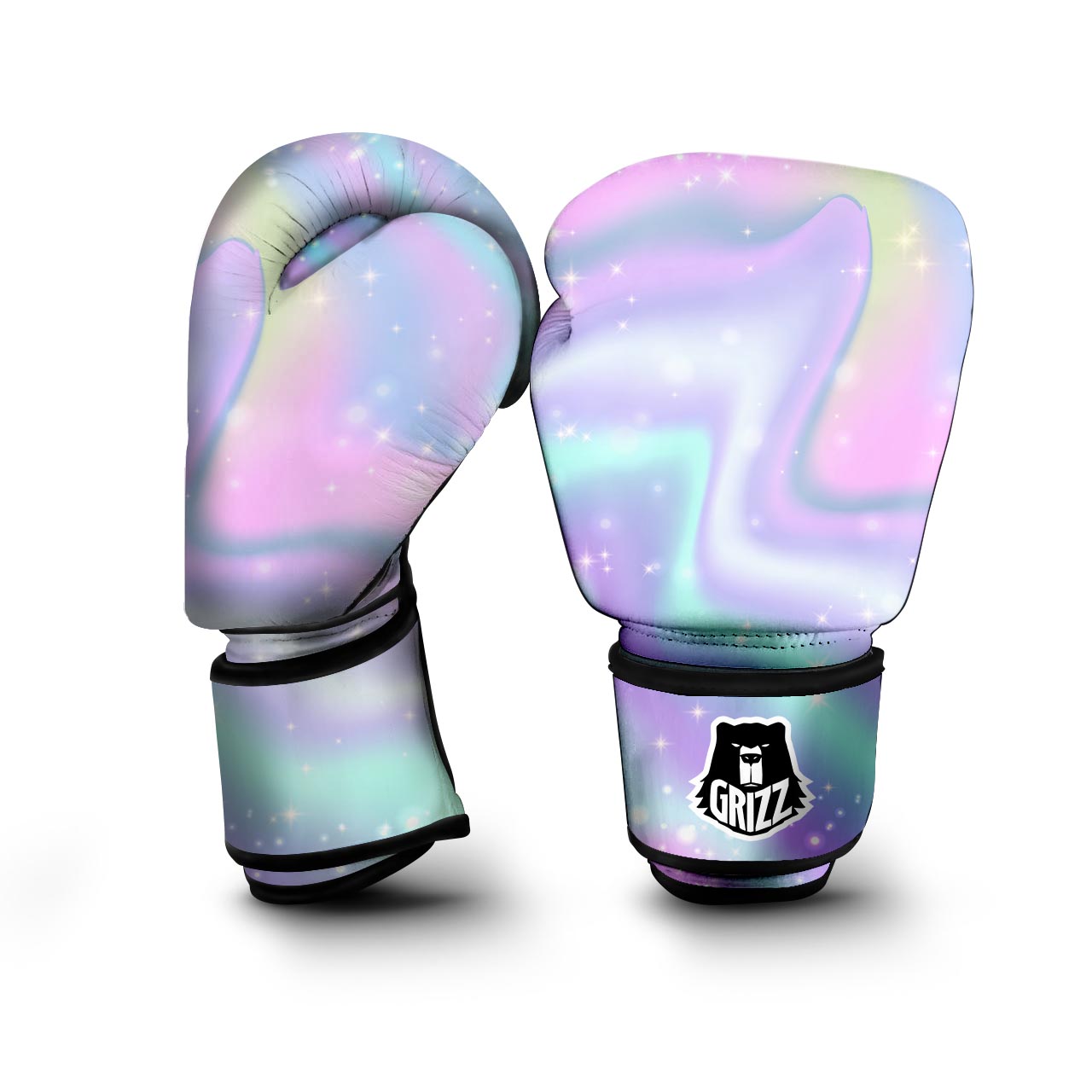 Psychedelic Holographic Boxing Gloves-grizzshop