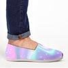Psychedelic Holographic Canvas Shoes-grizzshop