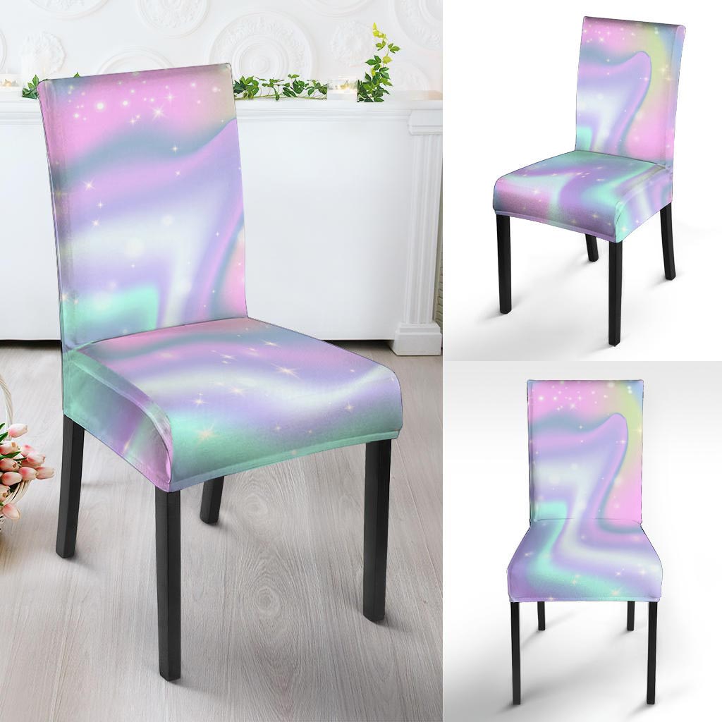 Psychedelic Holographic Chair Cover-grizzshop