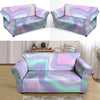 Psychedelic Holographic Loveseat Cover-grizzshop