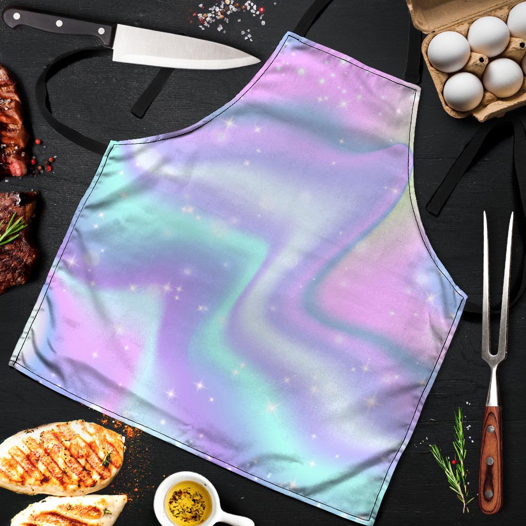 Psychedelic Holographic Men's Apron-grizzshop