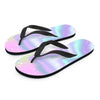 Psychedelic Holographic Men's Flip Flops-grizzshop