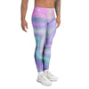 Psychedelic Holographic Men's Leggings-grizzshop