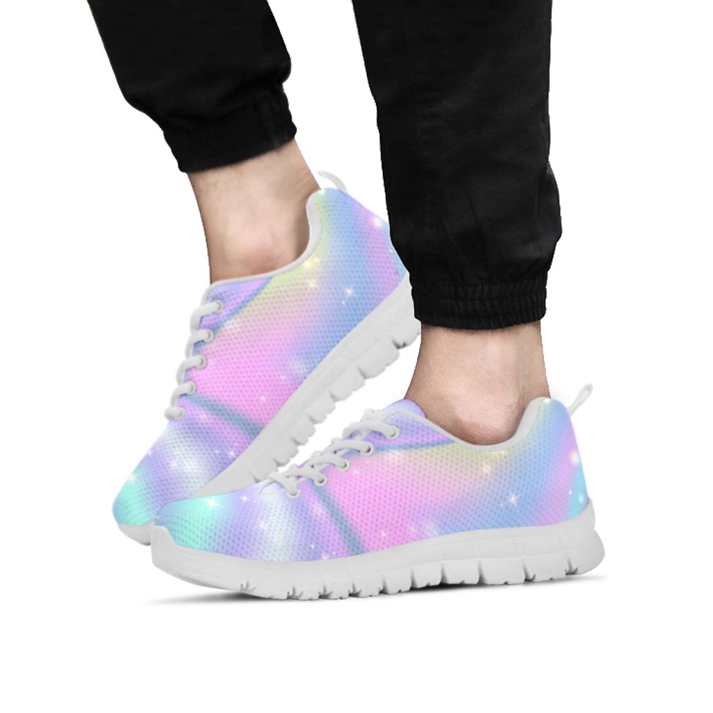 Psychedelic Holographic Men's Sneakers-grizzshop