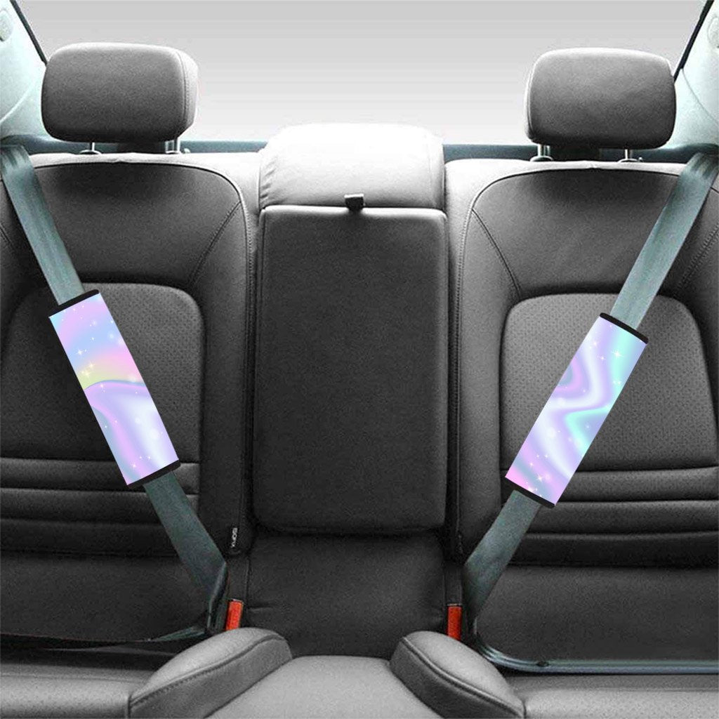 Psychedelic Holographic Seat Belt Cover-grizzshop