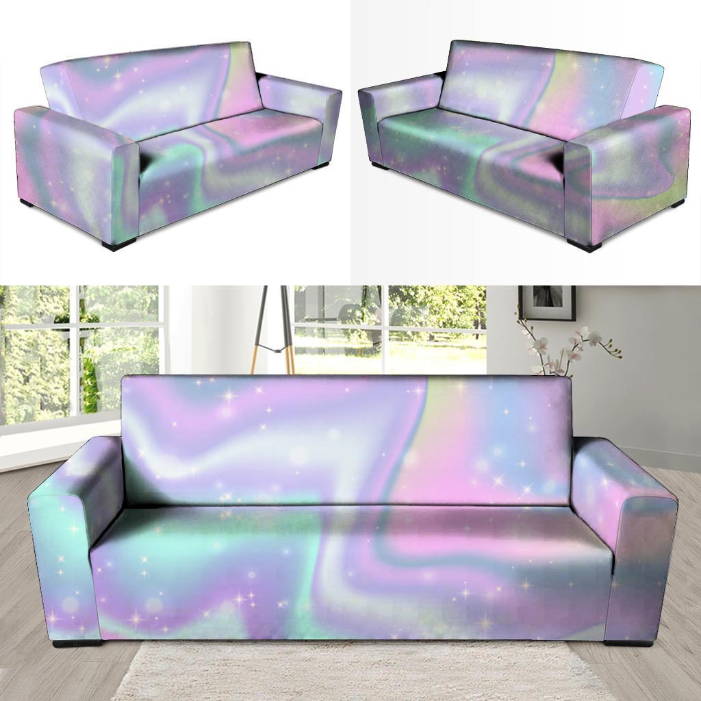 Psychedelic Holographic Sofa Cover-grizzshop