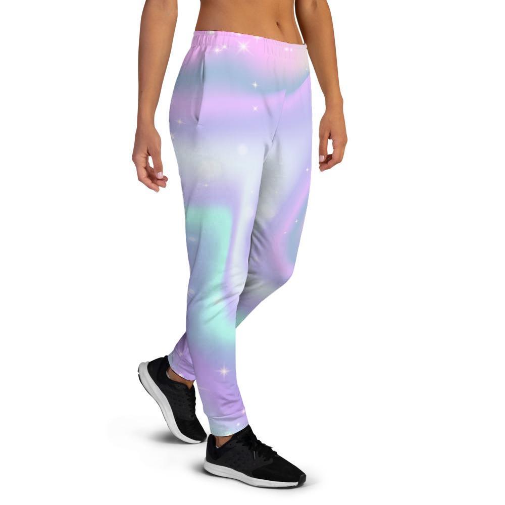 Psychedelic Holographic Women's Joggers-grizzshop