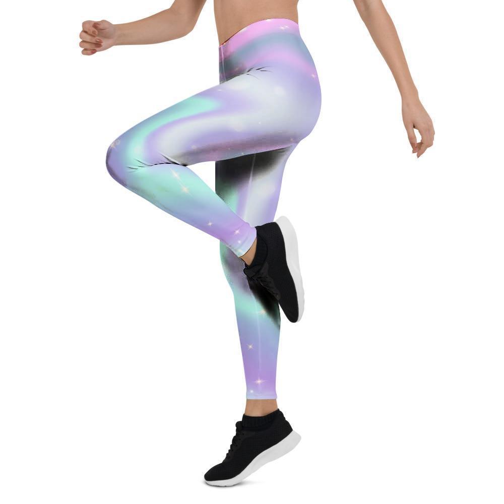 Psychedelic Holographic Women's Leggings-grizzshop