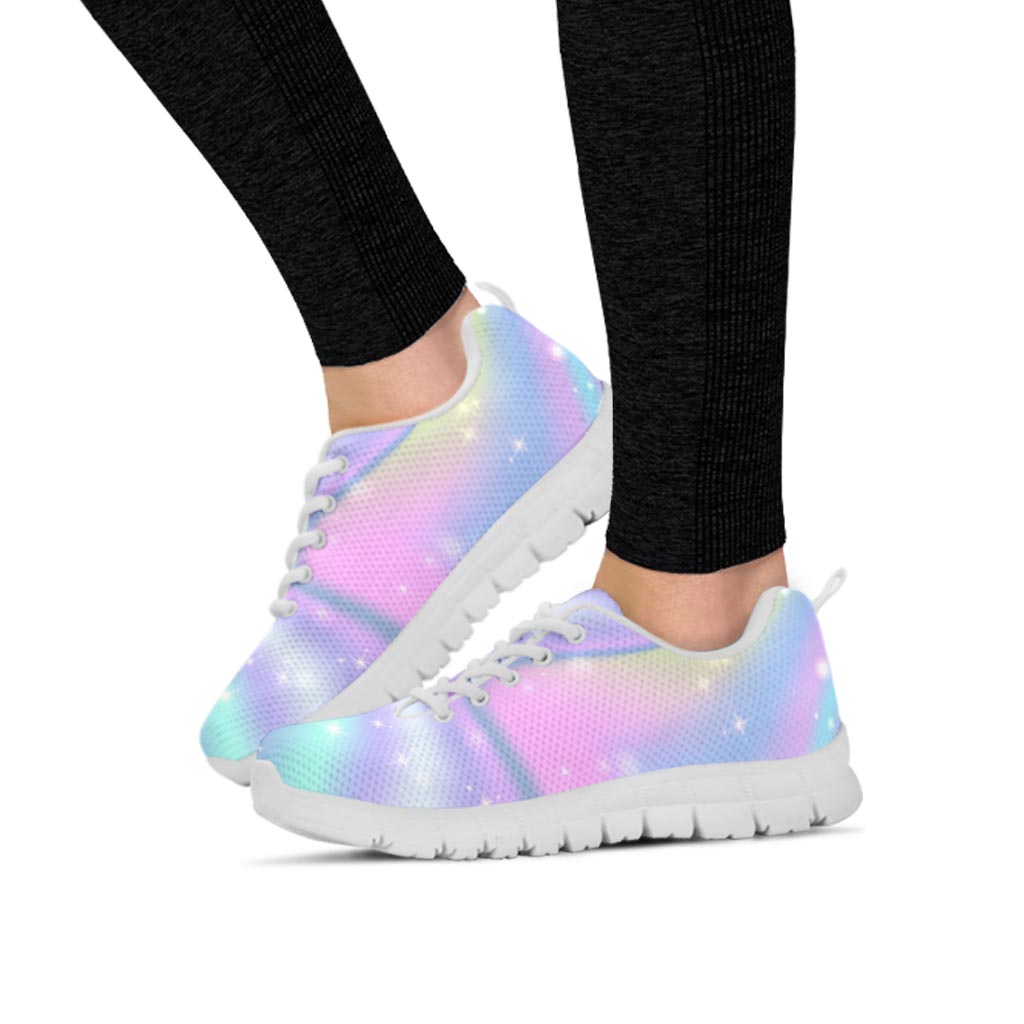 Psychedelic Holographic Women's Sneakers-grizzshop