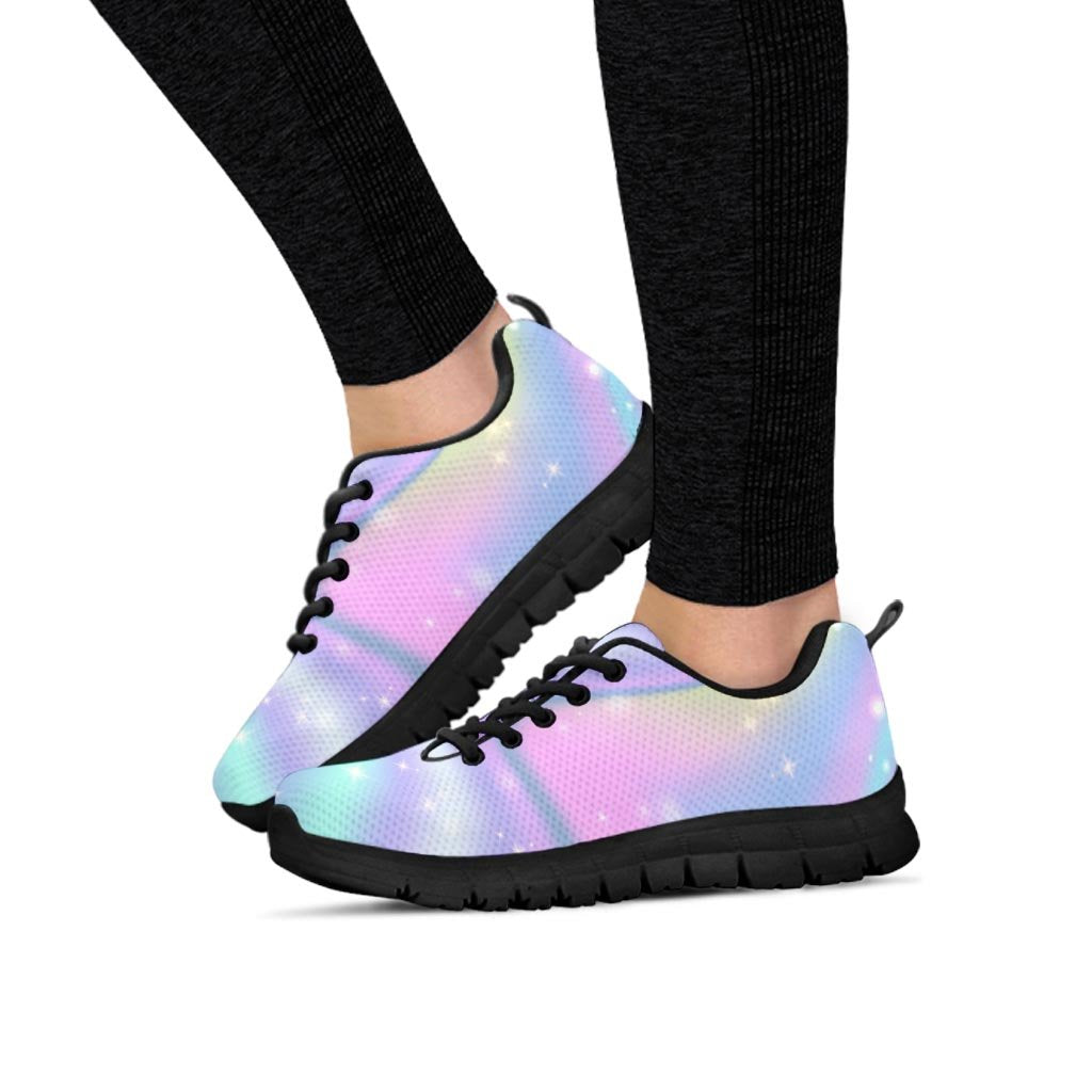 Psychedelic Holographic Women's Sneakers-grizzshop