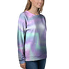 Psychedelic Holographic Women's Sweatshirt-grizzshop