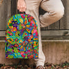 Psychedelic Jungle Forest Floral Backpack-grizzshop