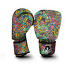 Psychedelic Jungle Forest Floral Boxing Gloves-grizzshop