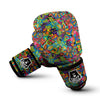 Psychedelic Jungle Forest Floral Boxing Gloves-grizzshop