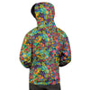 Psychedelic Jungle Forest Floral Men's Hoodie-grizzshop