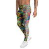 Psychedelic Jungle Forest Floral Men's Leggings-grizzshop