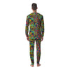 Psychedelic Jungle Forest Floral Men's Pajamas-grizzshop